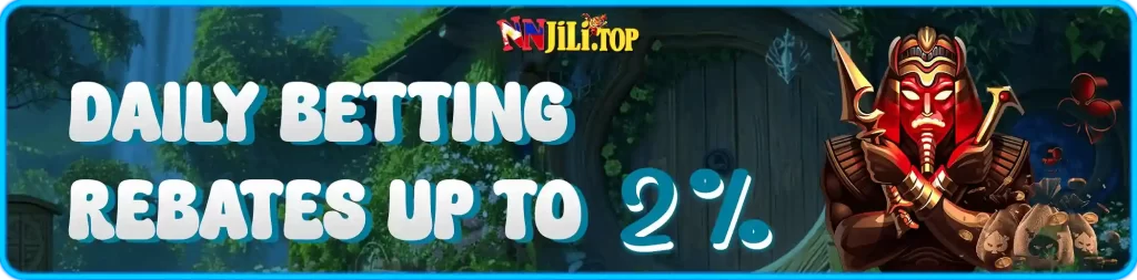 NNJILI casino seasonal promotion banner highlighting jackpots and rewards